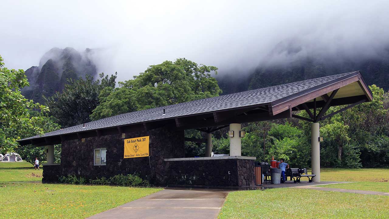 Hoomaluhia Botanical Garden Pavilion Architects Pacific Inc